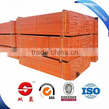 Coated scaffolding accessories, catwalk