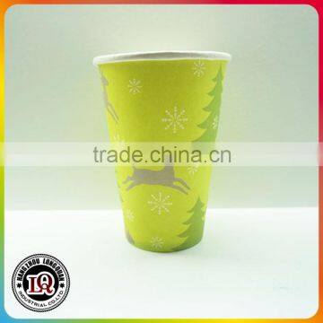 Single Wall Snowflake Paper Cup