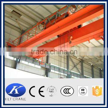 10 ton double beam top running travelling bridge crane