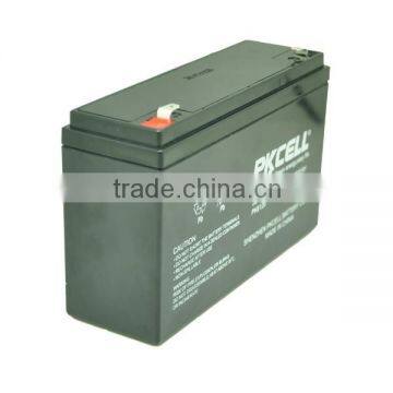 PKCELL 6V 12Ah SLA lead acid battery 6V VRLA storage battery cell