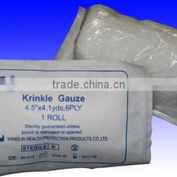 Krinkle gauze roll