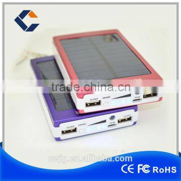 2016 outdoor best selling products in europe 8000mah dual usb charger power bank
