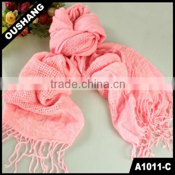 A1011-C Lady Retro Cashmere Scarf Knit Cheap Scarf