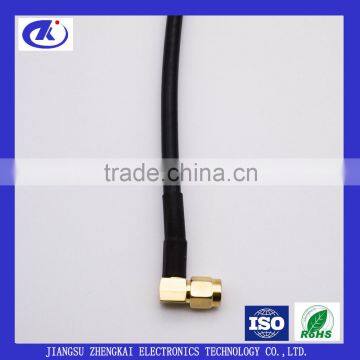 3m RG58 RF Jumper Cable N Female to SMA Male Right Angle photo-5
