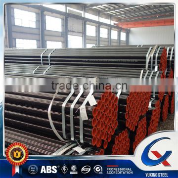 China Black Painting Construction Steel Pipe