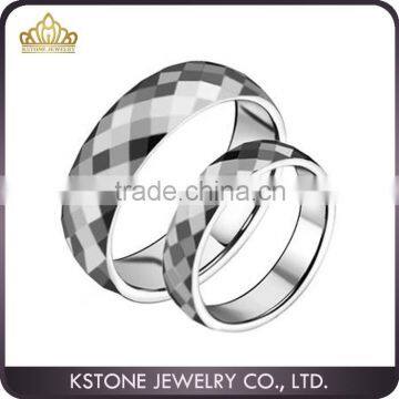 KSTONE 2015 New Fashion Design Tungsten Carbide Rings, Tungsten Couple Rings