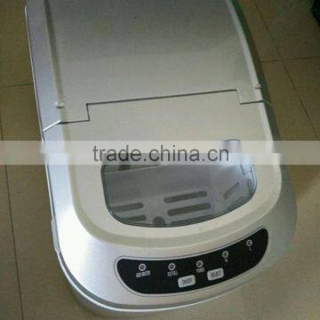Compact Portable Silver Ice Maker Countertop Ice Cube Maker Machine photo-6