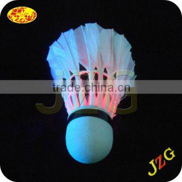 Badminton shuttlecock sale factory promotional led badminton shuttlecock 2015 popular led badminton sports equipment