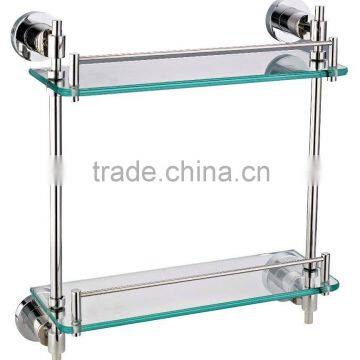 HJ-229 glass bathroom shelf tempered glass shelf wall mount