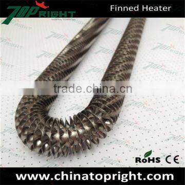 U ShapeTopright Best Selling 3000w Heat Exchange Finned Tubular Heater for Industry photo-4