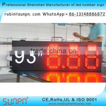 Jordan Led Digital Gas Price Display 8.8.8.8 (8inch ) R/W/Y/W/B photo-4