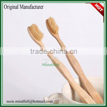 Wave Handel And Bristle Personal Toothbrush Wholesale China Bamboo Toothbrush