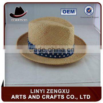 Professional Factory Straw Fedora Brim Cap and Hat photo-2
