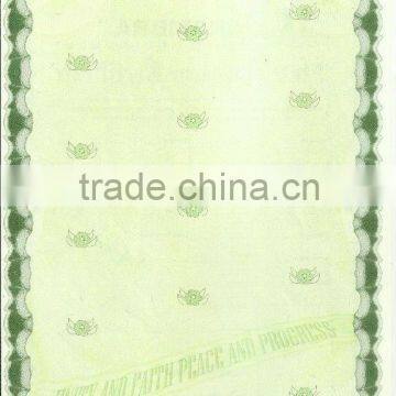 Anti-counterfeiting Paper With Safety Line photo-3