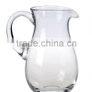 Clear Glass Pitcher