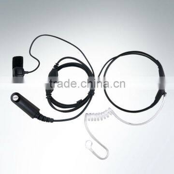 Professional laryngeal control walkie-talkie headset with Air duct