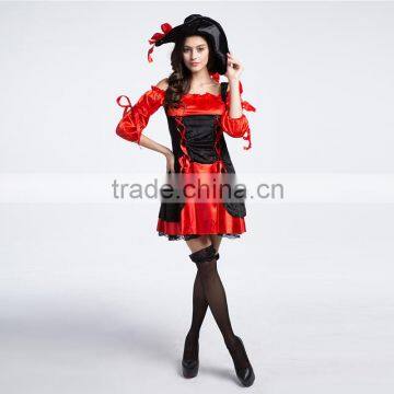 Halloween / Costume / red pirate / Pirate Costume