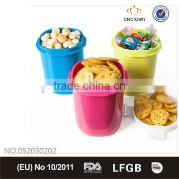 Colorful locking cup light weight bento