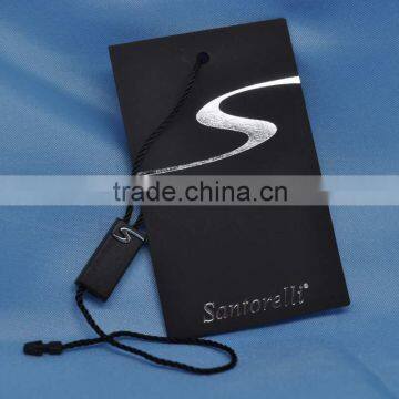China Factory Custom Own Logo Fashion Jeans Garment Paper Hang Tags, Paper Ticket, Swing Tag photo-6