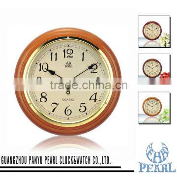 Pearl Wood Sweep Wall Clock PW970
