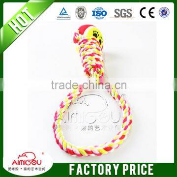 Pet toys hand-woven cotton rope knot toys pet dog toys