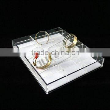 new cast acrylic bottom price customized acrylic storage box for jeweley display