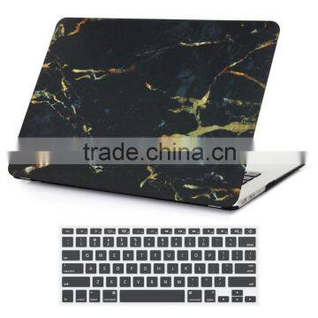 Custom printed marble case for macbook pro, for MacBook hard plastick cover case with marble pattern