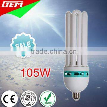 5U Spiral 220-240V High Bright Saving Energy 105W Low Lamp With E27 E40 Base