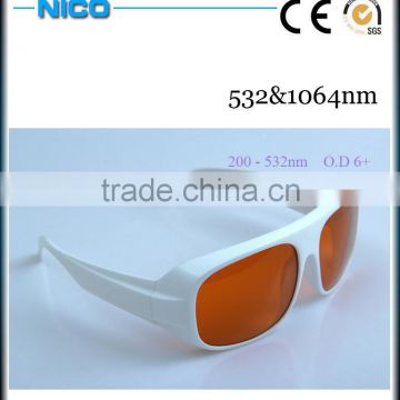 532nm and 1064nm laser glasses for ND:YAG Laser