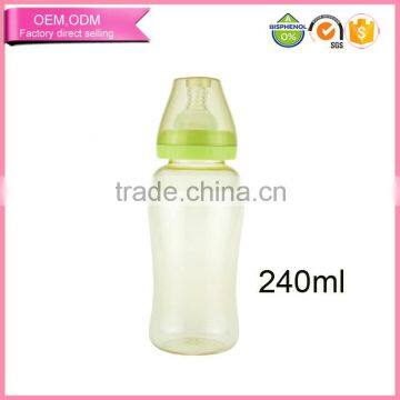 Wholesale customized size PPSU feeding bottle with nipple from baby safty products