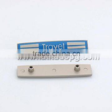 CR-ML00024 Sewing Style Metal Hardware Metal Leather Label for Bag photo-3