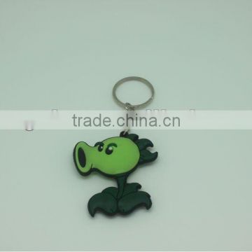 customed silicone key chain parts