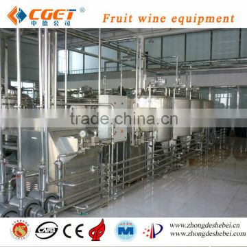 Gold supplier and best quality fruit wine equipment