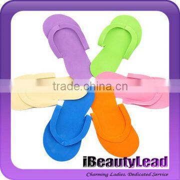 Mixed colors disposable slipper pedicure foot slipper