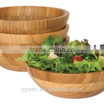 Small Bamboo Salad Bowls Set of 4 of Gift Wrap