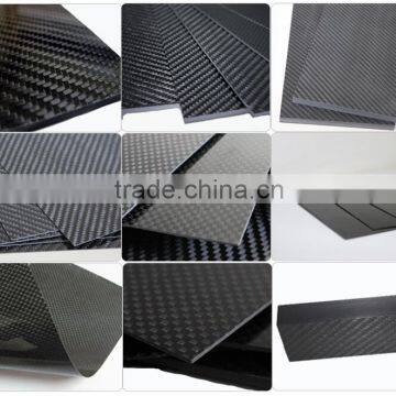 0.5mm,1mm,1.5mm,2mm,2.5mm,3mm,3.5mm,4mm,,5mm,6mm CNC Twill Matte 3K Pure Carbon Fiber Sheet