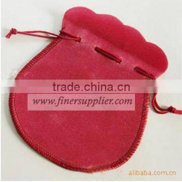 Fashion jewelry bag/custom velvet drawstring pouch bag