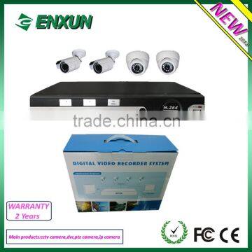 Cheap SONY 700TVL 4CH Security Camera System cctv dvr ir camera system made in china