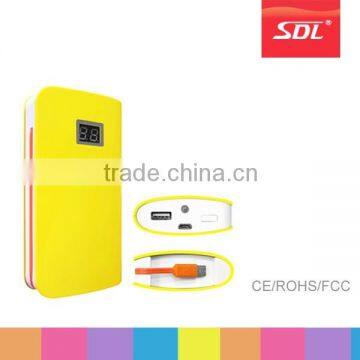 good looking new design LCD display power bank with good quality