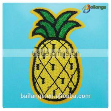 pinapple great embroidered patches for bag decoration