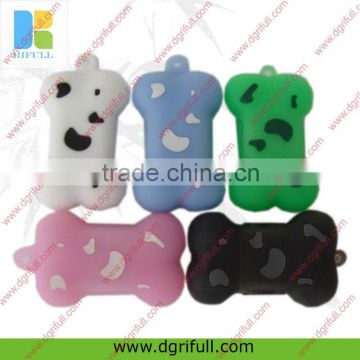 funny style silicone usb flash drive cover