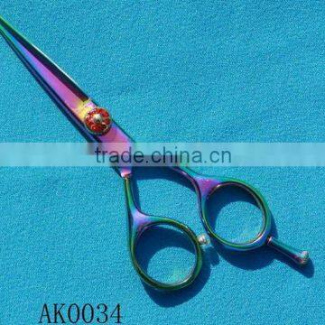 Colored Hair Scissors/Rainbow barber shears