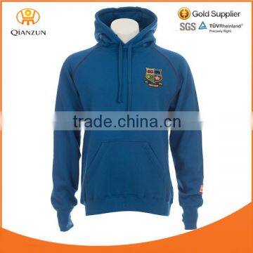 custom made blank high quality embroidery hoodies