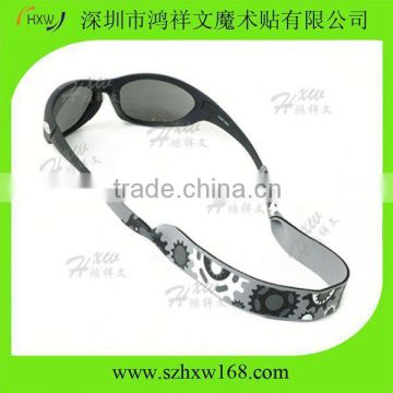 clear eco-friendly neoprene sunglasses strap