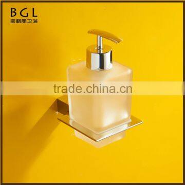 No.85238A Luxury Bathroom Design Brass Chrome Wall Mounted Bathroom Accessories Soap Dispenser photo-2
