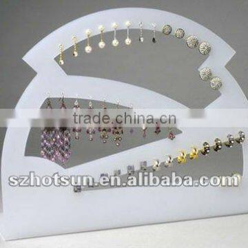 countertop acrylic long necklace body Jewelry display necklace/bracelet/earring hanger display