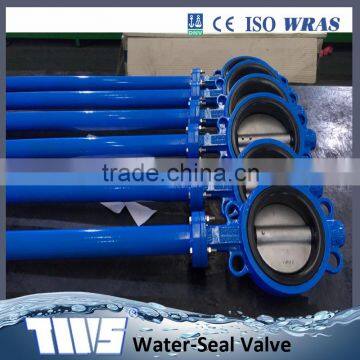 Extended Stem Wafer Butterfly Valve Spindle butterfly valve