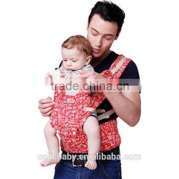 2016 new fashion cotton baby carrier backpack