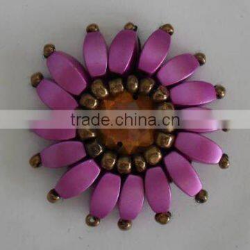 fashion cheap rose color shoe flower
