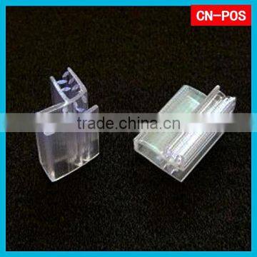 plastic display shelf hanging price holders